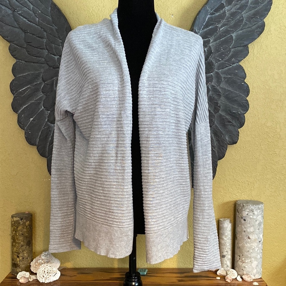 Contemporaine Open Front Cardigan Sweater